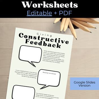 Image result for Receiving Constructive Criticism Lesson