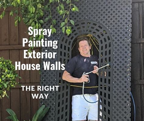 How To Paint Exterior House With Sprayer at Eloy Estes blog