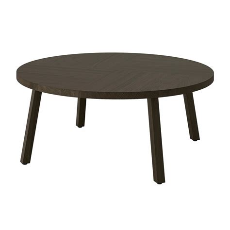 STOCKHOLM 2025 coffee table, oak veneer dark brown - IKEA