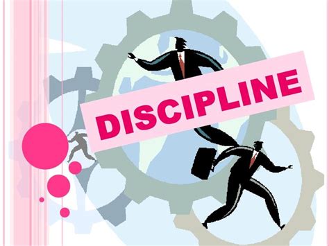 Discipline by Jyothi19587 via slideshare | Discipline, Workplace rules ...