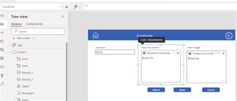 Image result for Power Apps Attach File