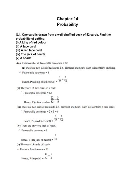 Probability PDF Class 10 的图像结果
