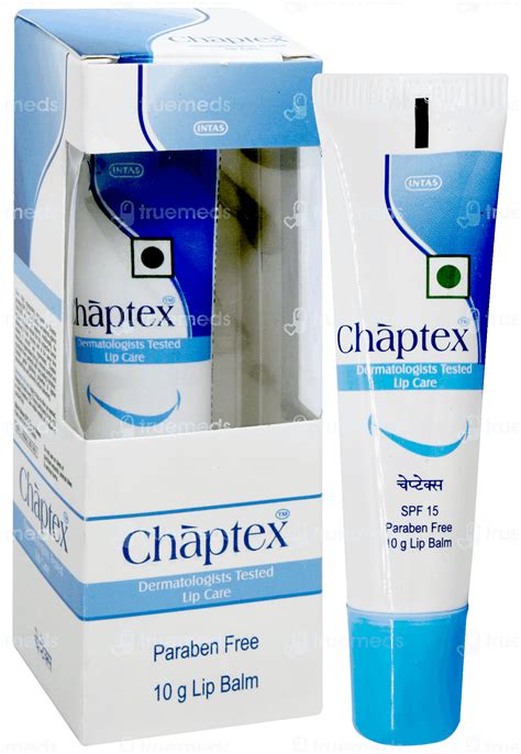 Chaptex Lip Baim: Uses, Side Effects, Price & Substitutes