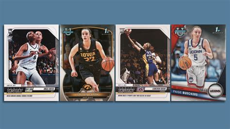 Caitlin Clark, Angel Reese, Paige Bueckers lead WNBA trading cards