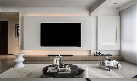混搭风格客厅电视柜装修效果图 – 设计本装修效果图