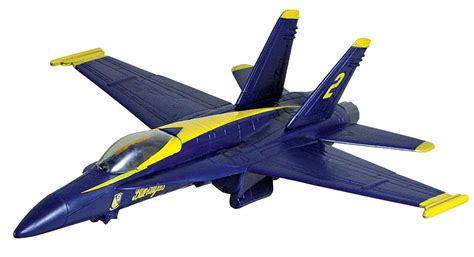 NewRay Sky Pilot 1/72 F-18 Hornet Blue Angels : Amazon.in: Toys & Games
