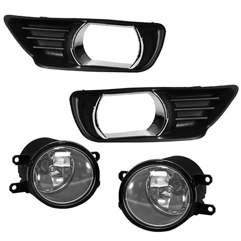 TOPSCOPE Fog Lights Assembly Replacement Compatible with 2007 2008 2009 ...