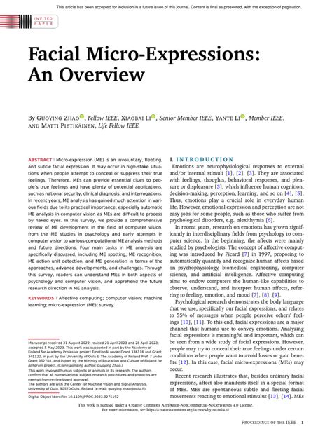Microexpression 的图像结果