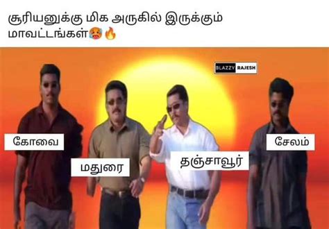 Summer Season 2024 Tamil Funny Viral Memes About Hot Weather Veyil In ...