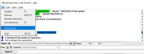 Create tag in git using Git GUI – IT Talkers