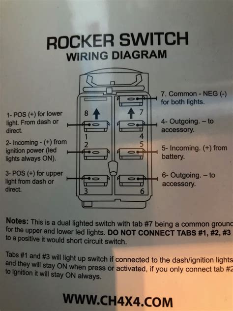 Super Winch Rocker Switch Wiring Diagram - Wiring Diagram