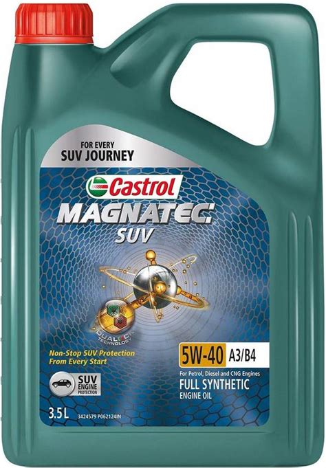 Castrol Magnatec SUV 5W-40 Full Synthetic Full-Synthetic Engine Oil ...