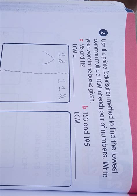 Image result for Lowest Common Multiple Method