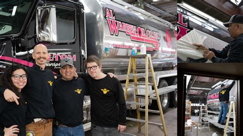 Breast Cancer Awareness Truck - Al Warren Oil, Inc.