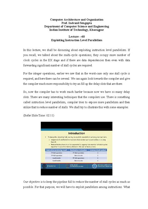 Lec60-1-5 - Computer Organization - Computer Architecture and ...