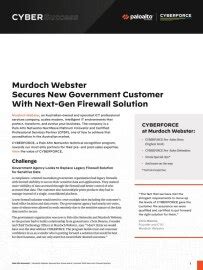 Murdoch Webster Secures New Government Customer With NGFW Solution ...