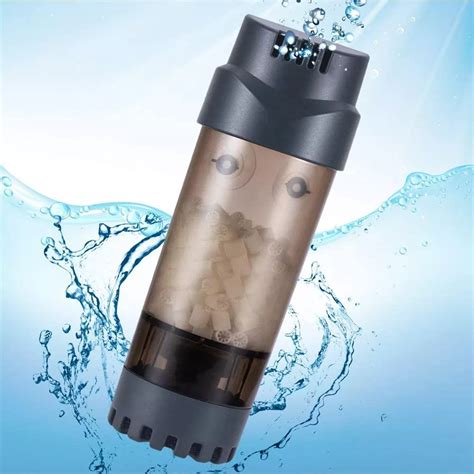 VAYINATO® Aquarium Fluidized Moving Bed Filter, Fish Tank Bubble Bio ...