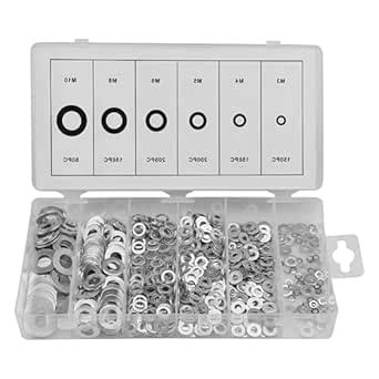 Set of 2 Fender Washers, Disk-shaped A3 Steel Replacement Washer Set ...