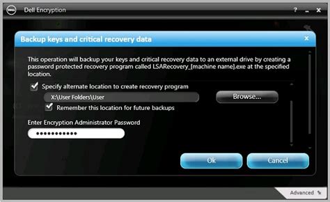 Image result for Device Encryption Backup Recovery Key