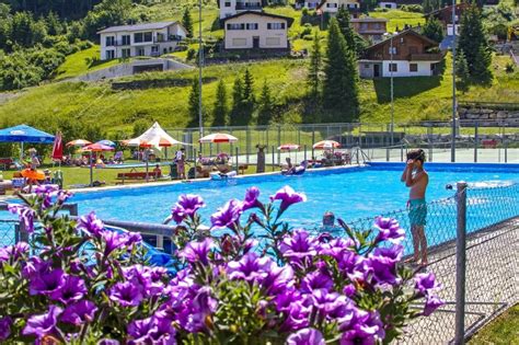 Geheiztes Freibad Churwalden | Tour in Arosa Lenzerheide