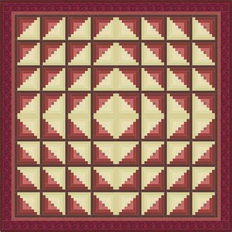 AccuQuilt Log Cabin Tutorial 的图像结果