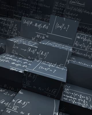 Download wallpaper science, geometry, architecture, math, cubism ...