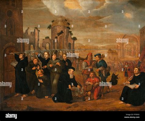 . The dream of Frederick the Wise, elector of Saxony . English: The ...