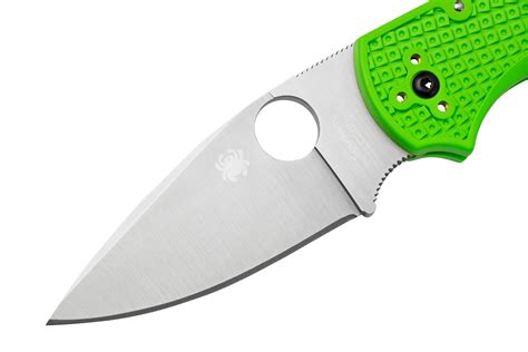 Spyderco Native 5 Salt, Green FRN, LC200N, C41PGR5 pocket knife ...