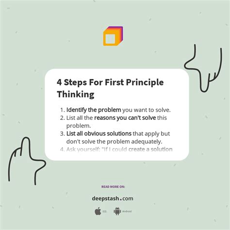First Principle Thinking 的图像结果