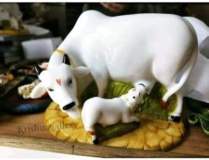 krishnagallery1 Cow Statue Murti Marble Cow , Krishna Cow Statue ...
