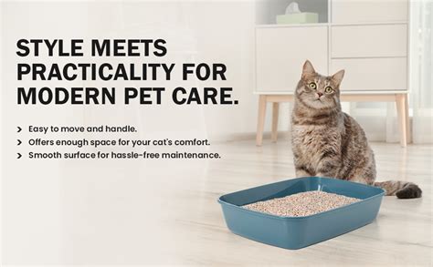 Buy Savic | Cat Litter Tray| Iriz Modern Design Kitten and Cat Litter ...