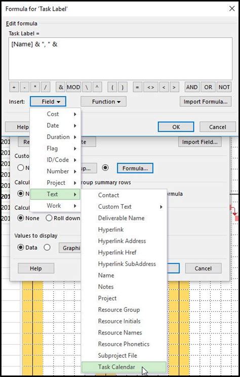 Image result for MS Project Format Bar Styles
