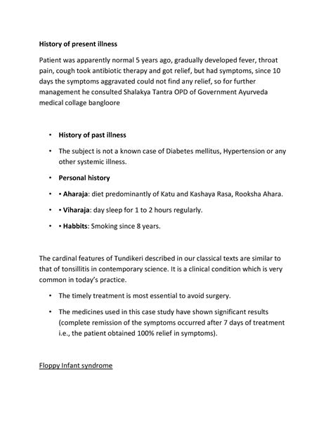 History of present illness - History of present illness Patient was ...