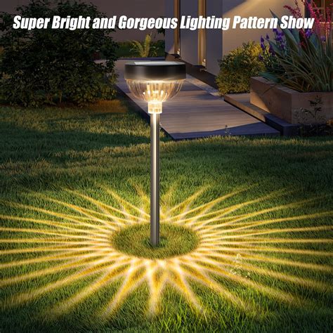 WIHTU Bright Solar Pathway Lights Outdoor Waterproof India | Ubuy