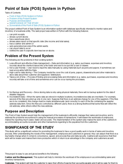 Image result for POS Python Code