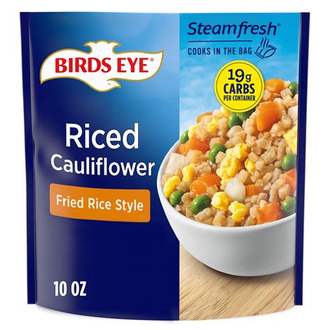 Birds Eye Riced Cauliflower, Fried Rice Style, Frozen
