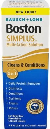 BAUSCH & LOMB Boston-Simplus Multi-Action Solution For Rigid Permeable ...