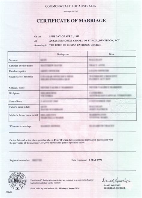 澳洲结婚证公证认证办理流程 —澳洲ABC翻译—澳洲政府认可—专业高效