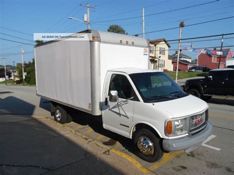 1999 Gmc Gmc Savana Cutaway Box Cube Dry Van Truck One Owner Southern Truck