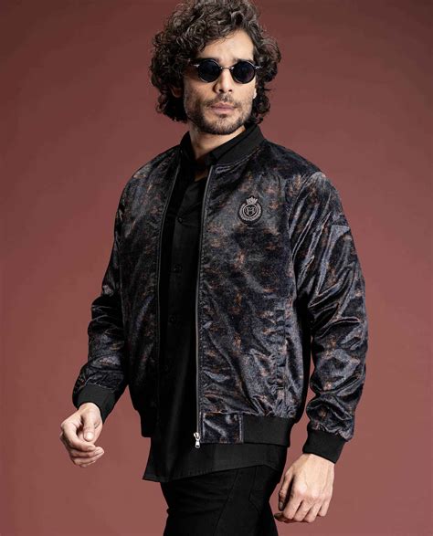 Hotsman - Men's Partywear - Luxury Handmade Badge Bomber Jacket ...