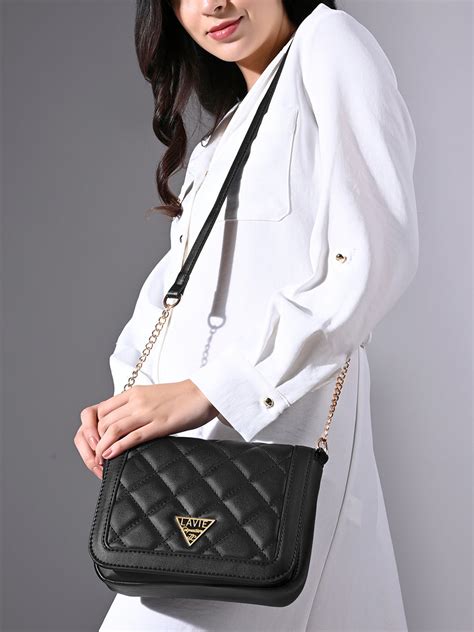 Lavie Signature Atlanta Small Black Womens Sling Bag – Lavie World