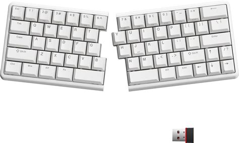 Image result for Split Keyboard with TrackPoint