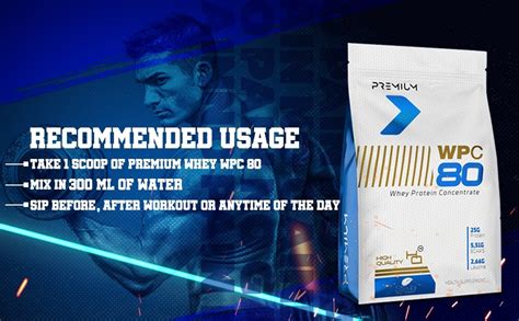 Muscle Science Premium Whey WPC 80 with 25g protein/Scoop.| 5.5 g BCAA ...