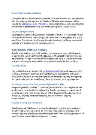 Image result for Security Software Development Life Cycle