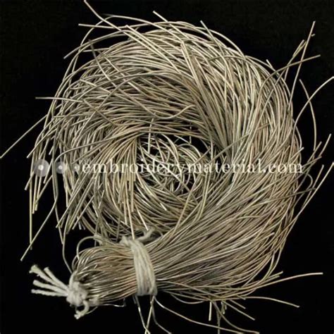Smooth Dabka french wire for jewellery making – embroiderymaterial.com