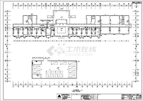 [北京]高档养老院两居室客房室内设计施工图-医院空间装修-筑龙室内设计论坛