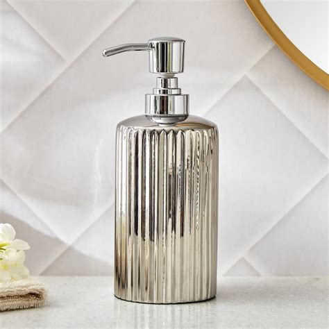 Buy Iced Palace Drift Metal Soap Dispenser - 380ml from Home Centre at ...