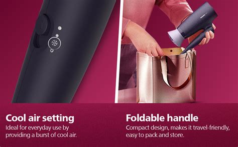 Philips Hair Dryer Powerful Drying with Less HeatIIonic Care for Smooth ...