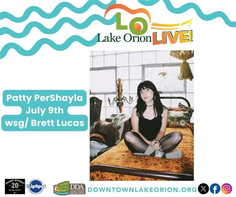 LOLive! Free Concert Series in Downtown Lake Orion-Patty PerShayla wsg ...