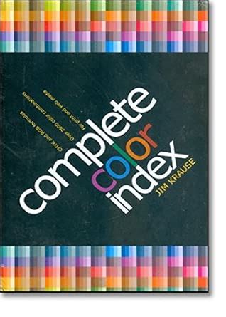 Buy Complete Color Index Book Online at Low Prices in India | Complete ...